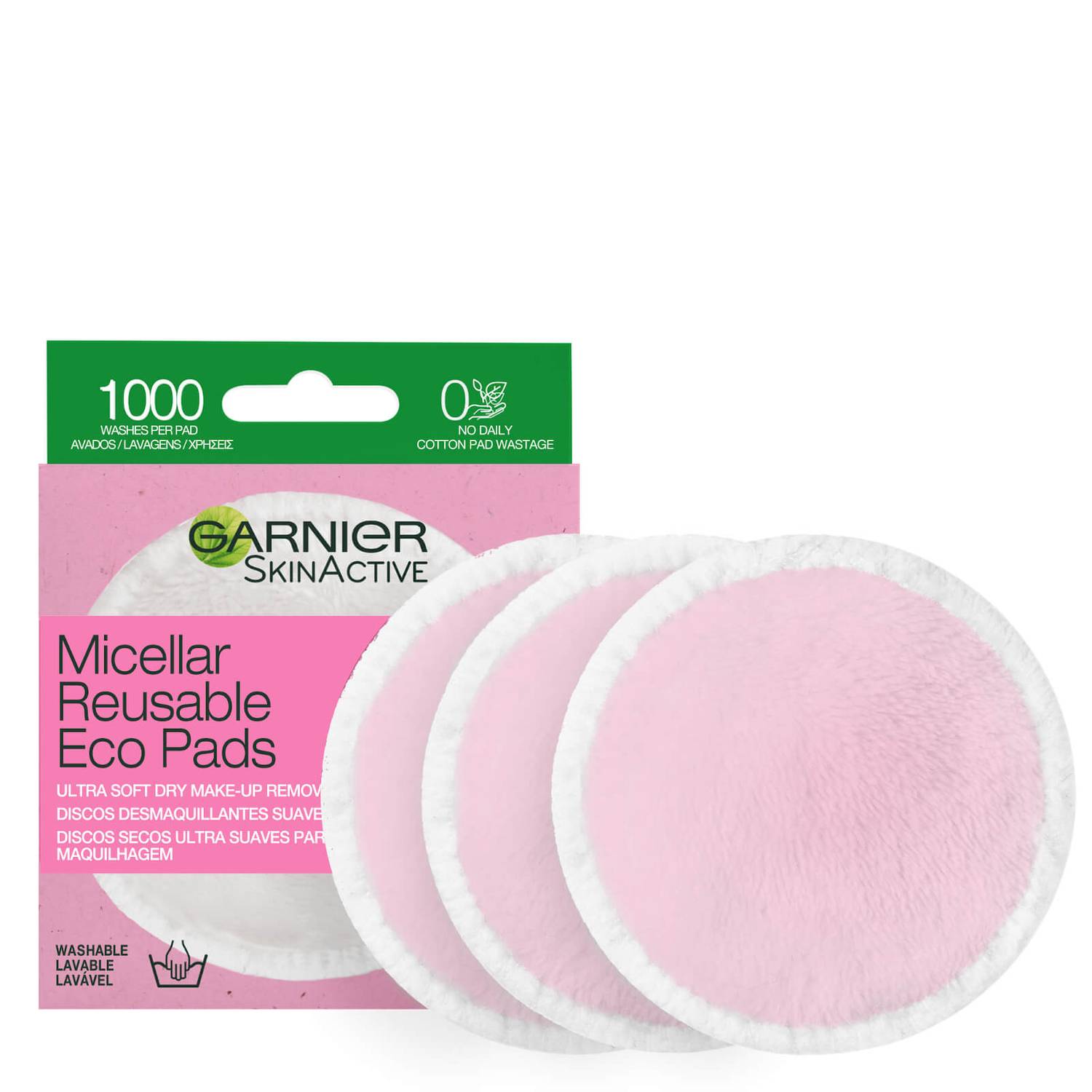 Garnier Micellar Reusable Make-up Remover Eco Pads