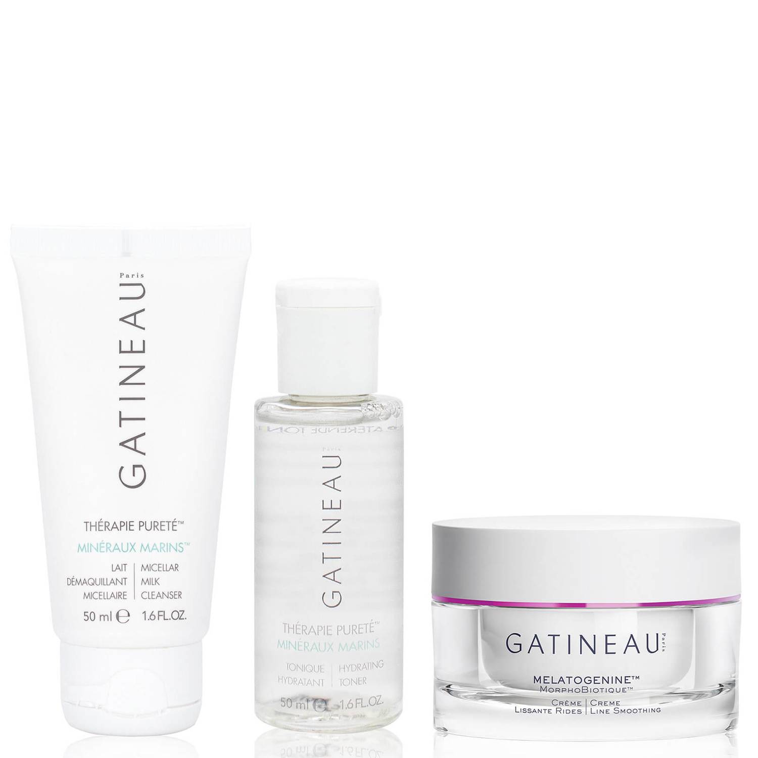 Gatineau Probiotic Cleanse, Tone and Moisturise Trio