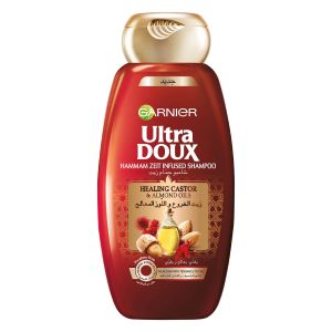 Garnier Ultra Doux Castor and Almond Oils Strengthening Shampoo (Various Sizes)