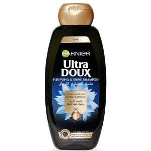 Garnier Ultra Doux Black Charcoal and Nigella Seed Oil Purifying and Shine Shampoo 200ml