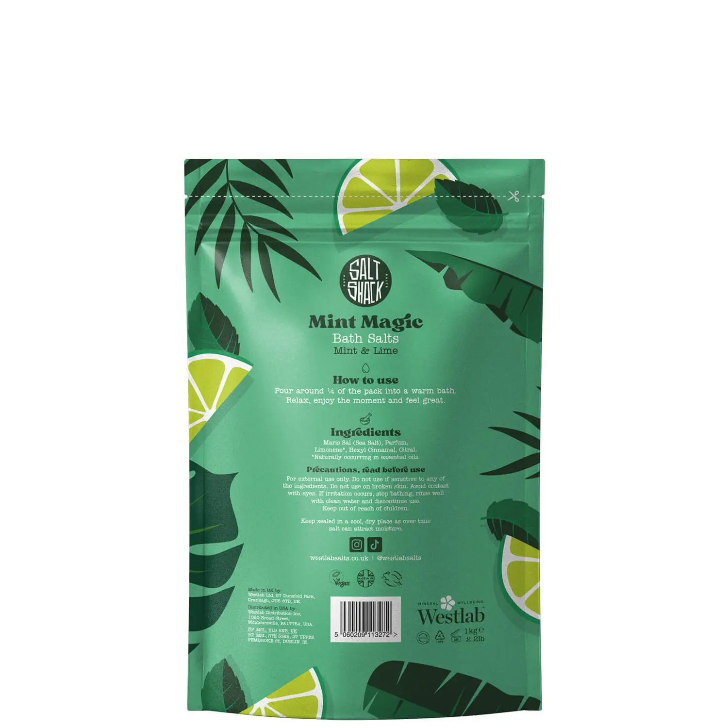 Westlab Salt Shack Mint Magic 1kg - Image 2