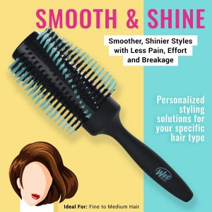 WetBrush Smooth and Shine Round Brush for Fine-Medium Hair
