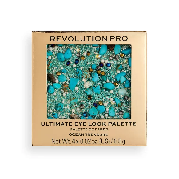 Revolution Pro Ultimate Eye Quad Ocean Treasure Palette