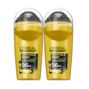 Loreal Men Expert Roll On Invincible Sport 50ml (Pack of 2)