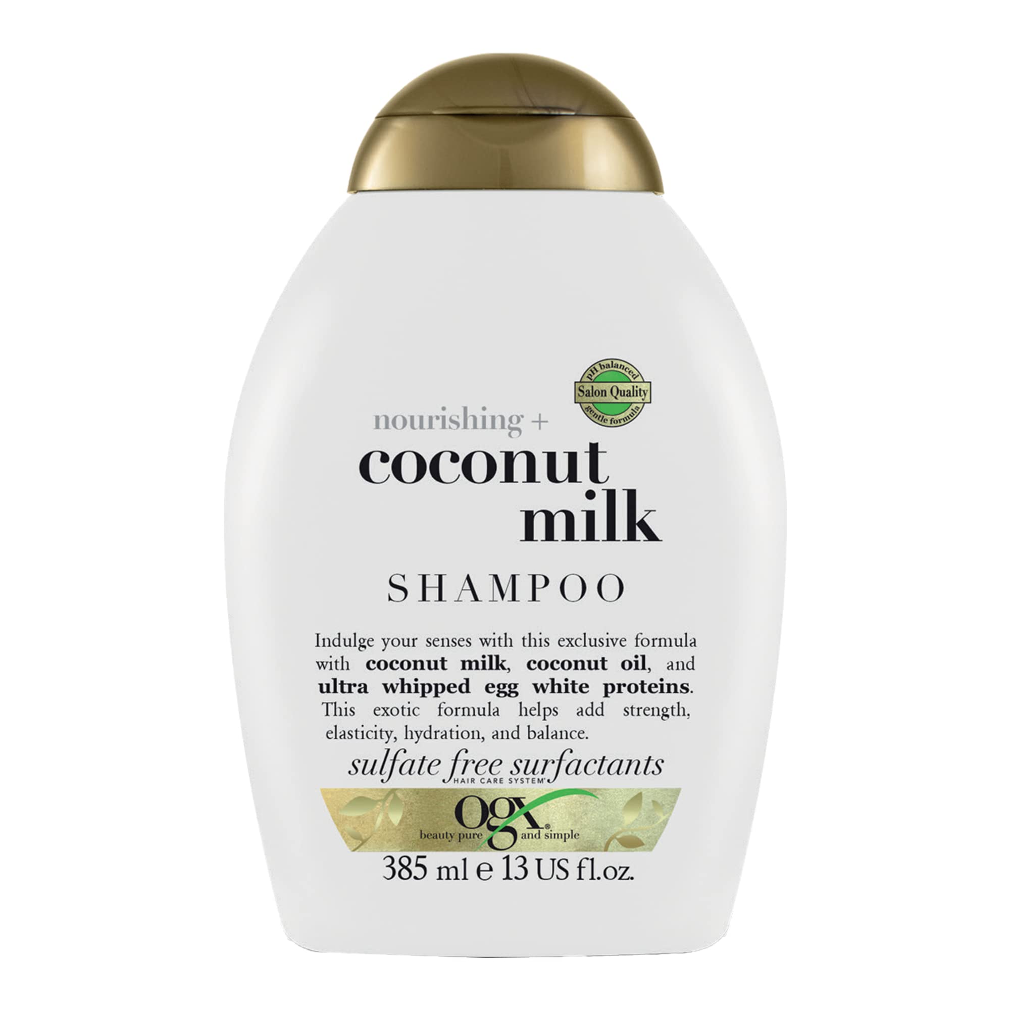 Shop Ogx Nourishing Coconut Milk Shampoo, 385ml in UAE Feelunique