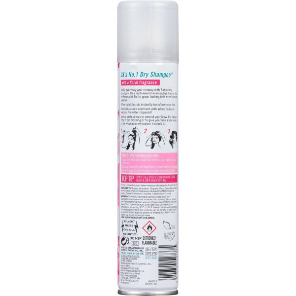 Batiste Instant Hair Refresh Dry Shampoo