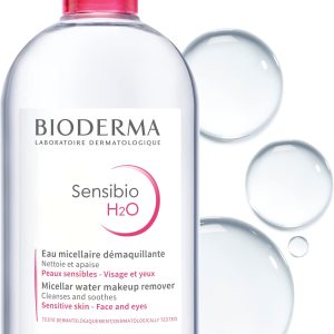 BIODERMA Sensibio H2O Make-Up Removing Micelle Solution For Face And Eyes, 500 ml