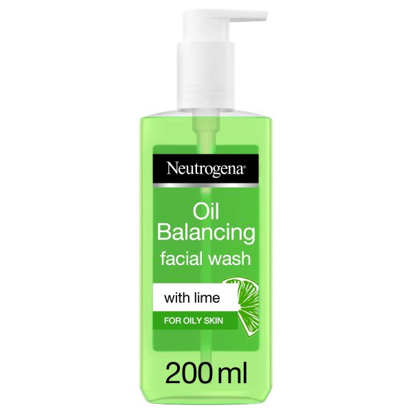 Neutrogena, facial wash, visibly clear, pore & shine, 200ml