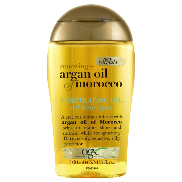 Ogx Hair Oil, Renewing+ Argan Oil Of Morocco,100 Ml