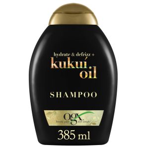 OGX Shampoo Hydrate & Defrizz+ Kukuí Oil, 385ml