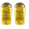 OGX Hair Oil Renewing with Argan Oil of Morocco 100 ml, Pack of 2