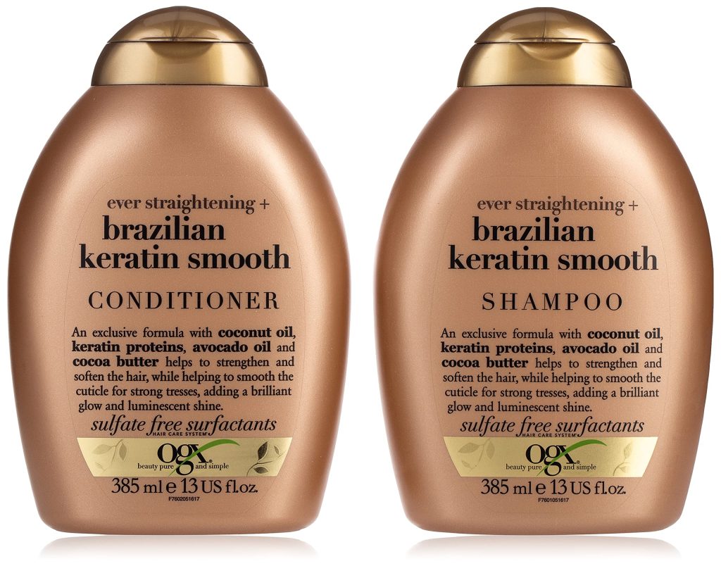 Shop Ogx Shampoo And Conditioner Ever Straightening With Brazilian