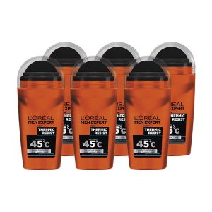 L'Oréal Men Expert Thermic Resist 48H Anti-Perspirant Deodorant for Men Pack of 6
