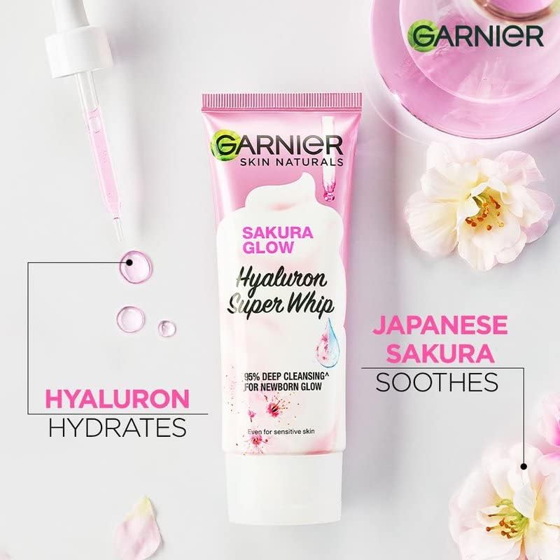 Garnier Skin Naturals Sakura White Whip Foam 100ml