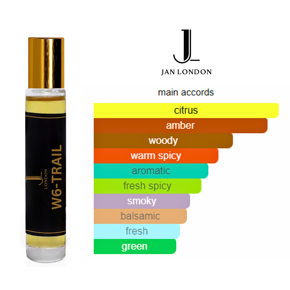 ATTAR OIL: Unisex Perfume Oil | Non-Alcoholic & Vegan Ittar Roll-On Perfume, 10ml - Inspired by Blue de Chanel (W6-TRAIL) - Image 4