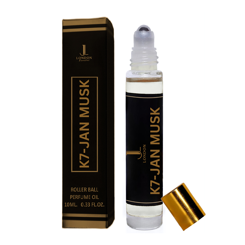 ATTAR OIL: Unisex Perfume Oil | Non-Alcoholic & Vegan Ittar Roll-On Perfume, 10ml - (K7-JAN MUSK) - Image 3