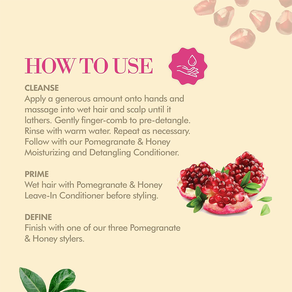 Pomegranate & Honey Shampoo - 500ml - Image 8
