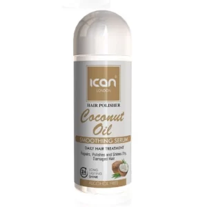 iCan London Coconut Oil Smoothing Serum – Hair Polisher