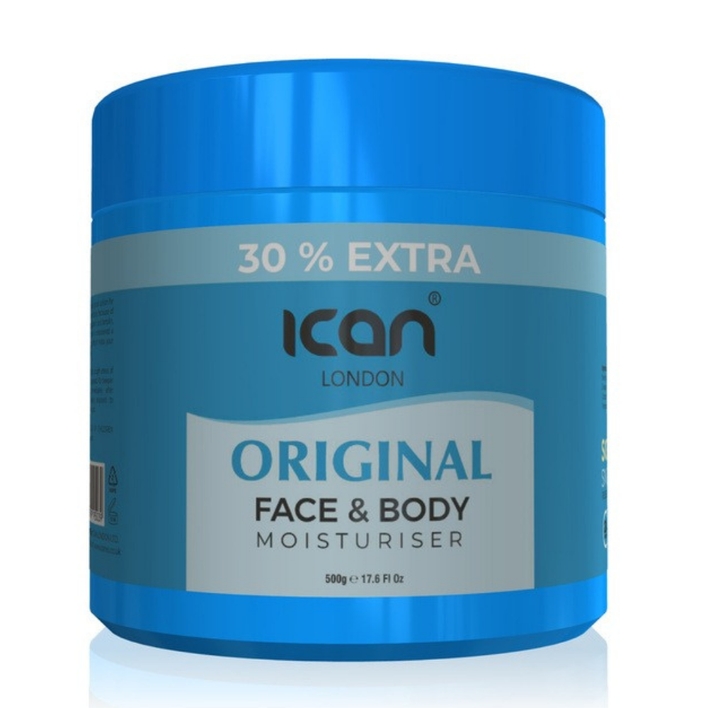 iCAN London Original Face and Body Moisturiser 500g
