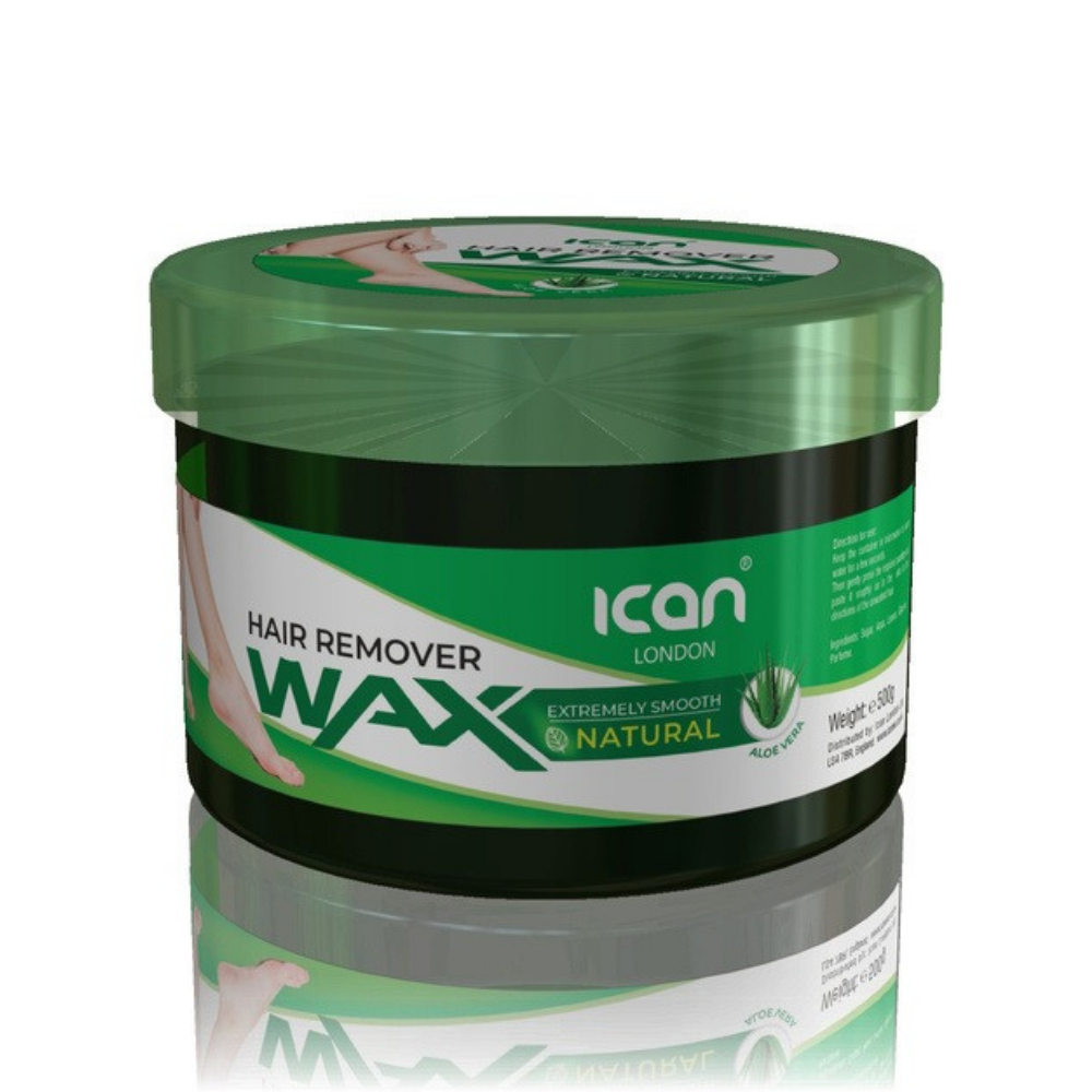 Ican London Hair Remover Wax-Aloe Vera 500g